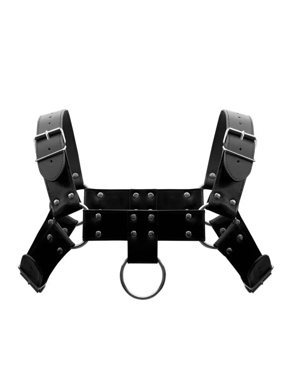 Male Power 590-266 Leather Aries Harness Color Black